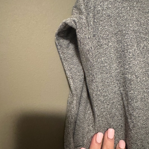 Gap Cinnched T-Shirt Dress Heathered Grey Size S - Picture 4 of 5